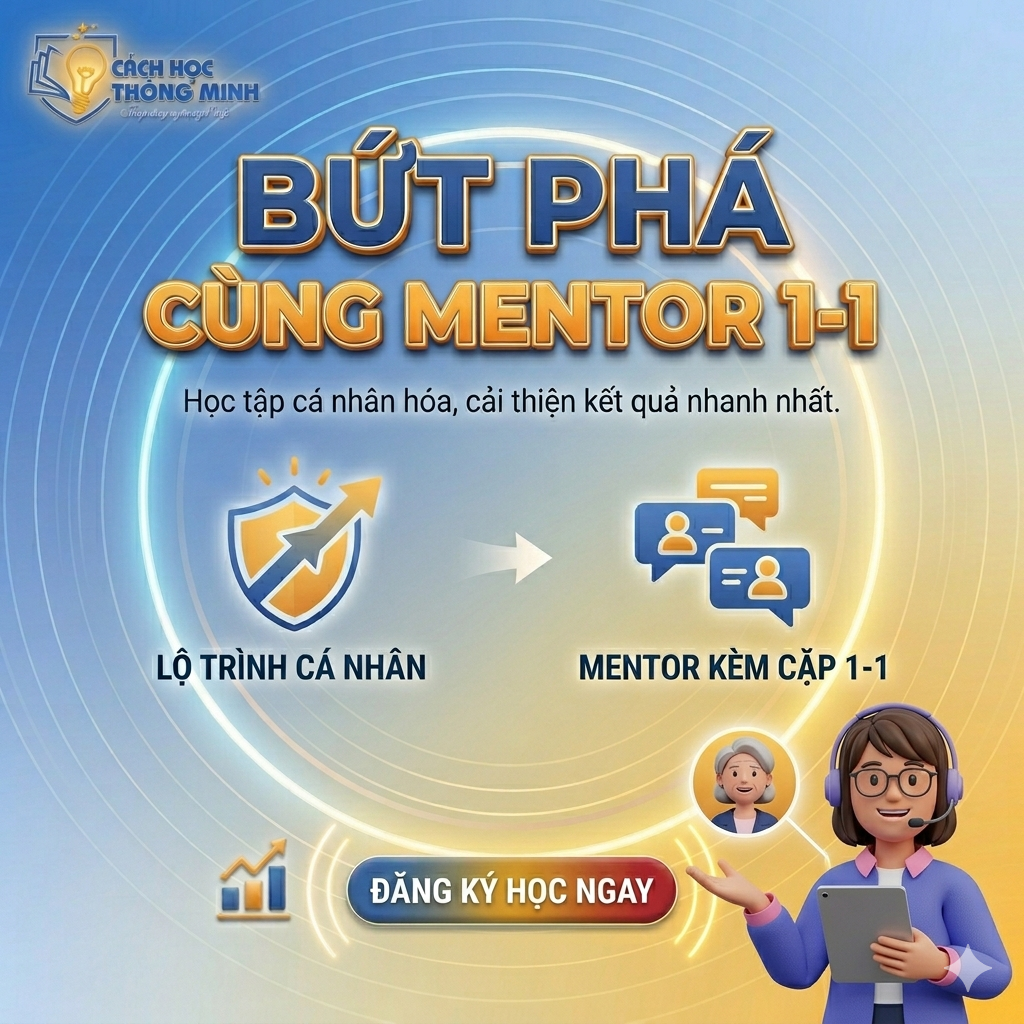 Bứt phá cùng Mentor 1-1